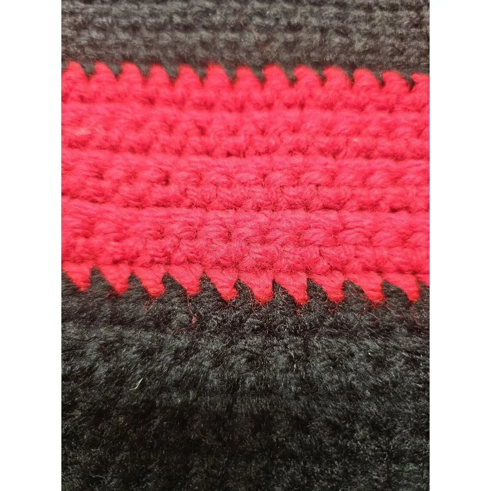 New Handmade Crochet‎ / Knitted Baby Afghan Lap/Wrap/Throw 28.5